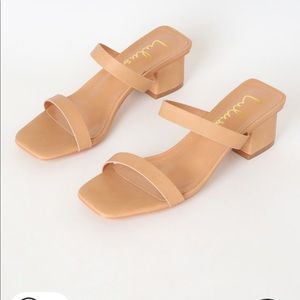 Lulus slip on heels